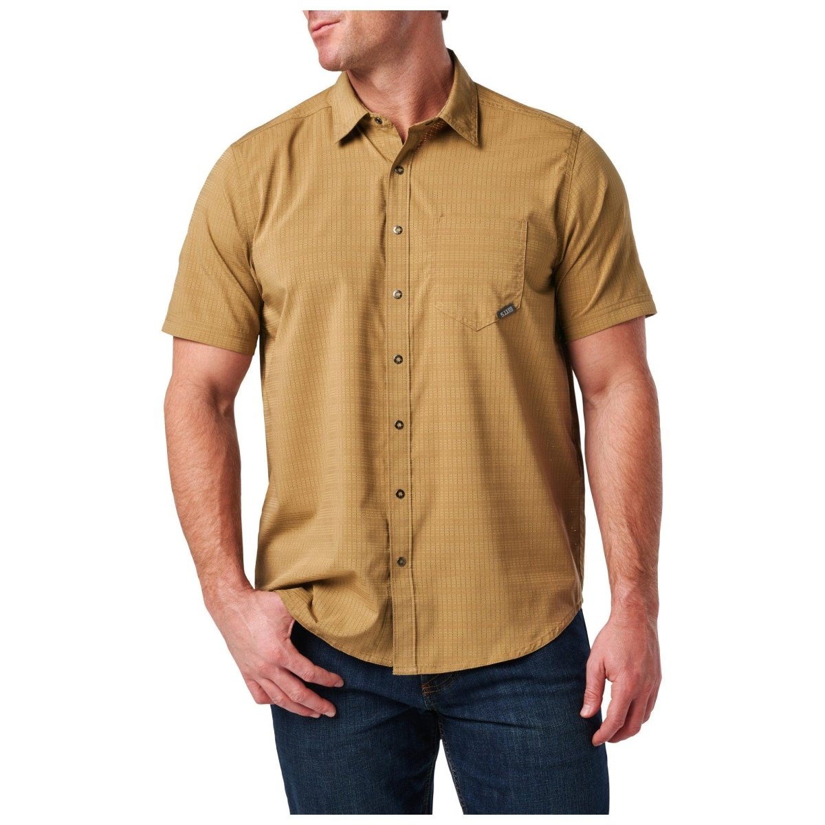 CAMISA TACTICA 5.11 - AERIAL MANGA CORTA - Risk Top Tactical