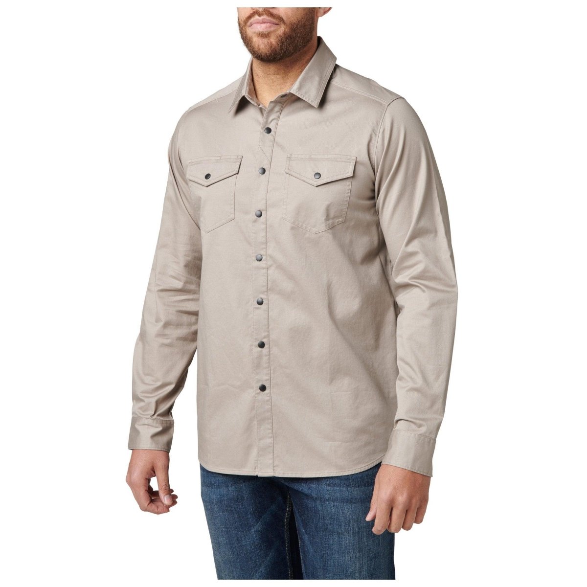 CAMISA TACTICA 5.11 - GUNNER SOLID MANGA LARGA - Risk Top Tactical