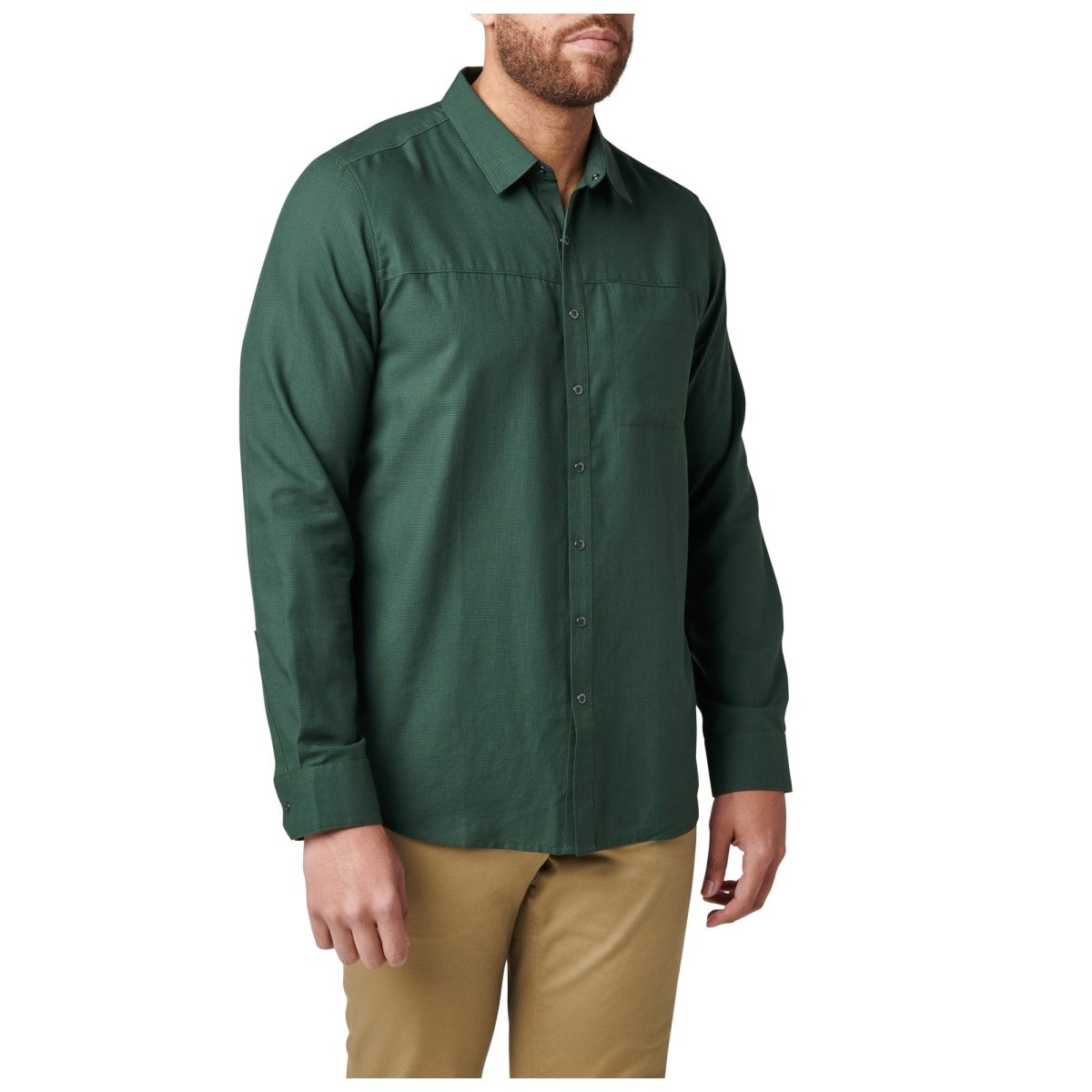 CAMISA TACTICA 5.11 - IGOR DE CUADROS MANGA LARGA - Risk Top Tactical