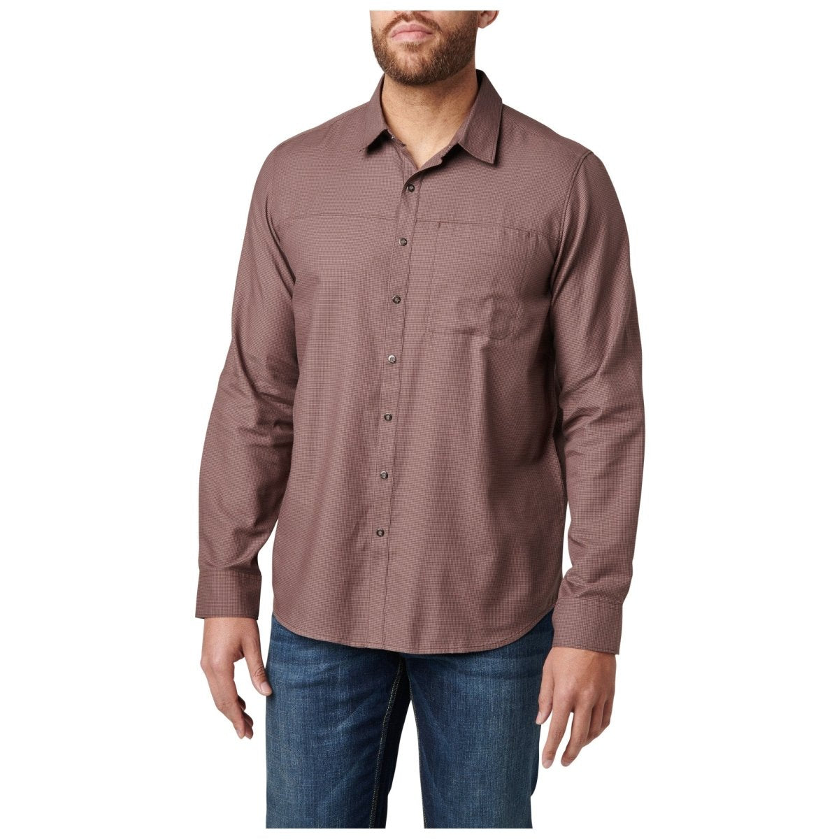 CAMISA TACTICA 5.11 - IGOR DE CUADROS MANGA LARGA - Risk Top Tactical