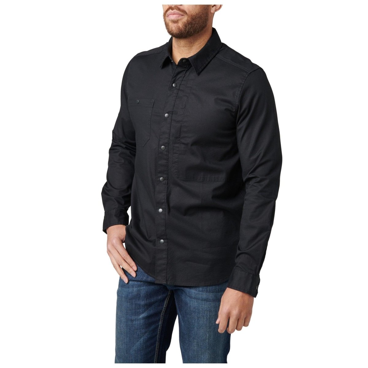 CAMISA TACTICA 5.11 - JACKSON MANGA LARGA - Risk Top Tactical