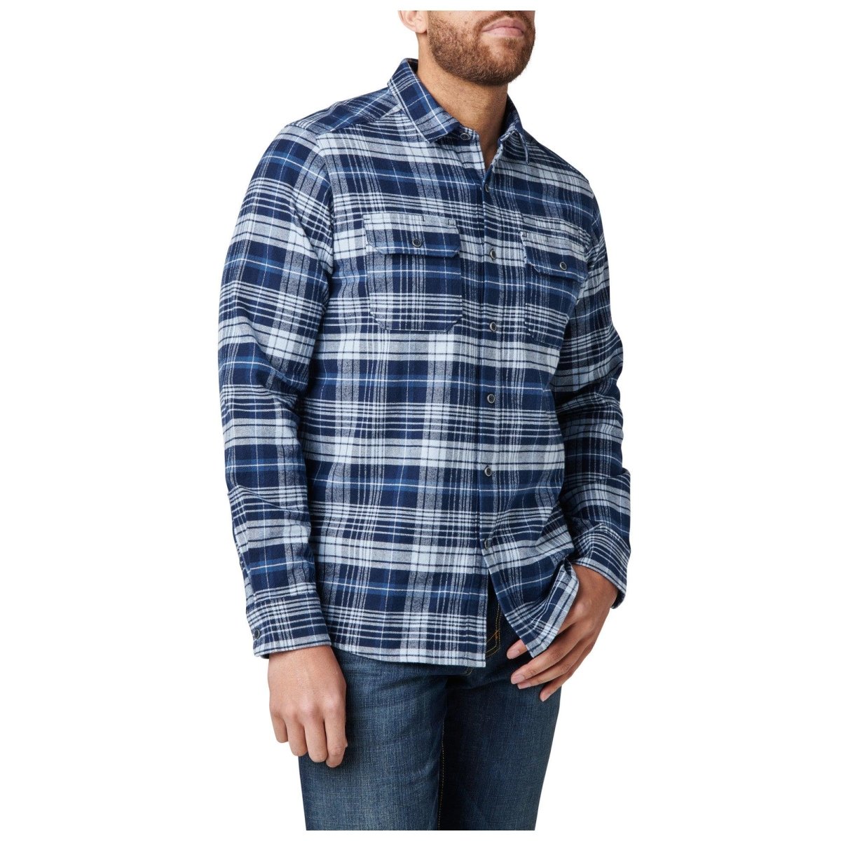 CAMISA TACTICA 5.11 - LESTER MANGA LARGA - Risk Top Tactical