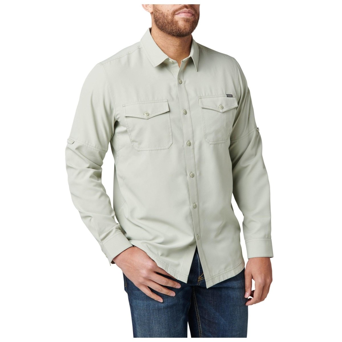 CAMISA TACTICA 5.11 - MARKSMAN MANGA LARGA - Risk Top Tactical