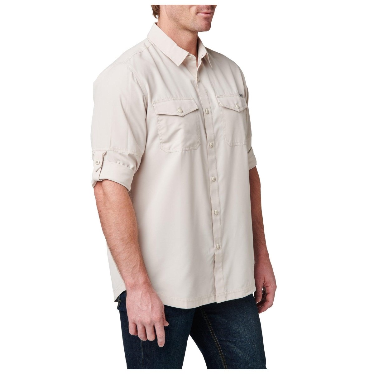 CAMISA TACTICA 5.11 - MARKSMAN MANGA LARGA - Risk Top Tactical