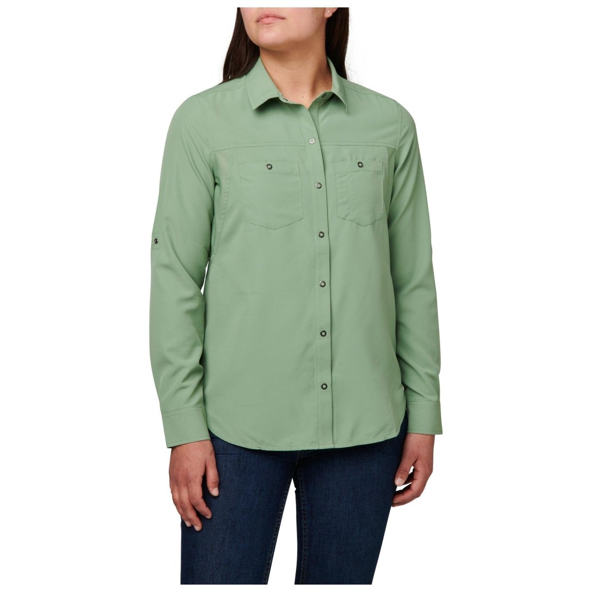 CAMISA TACTICA 5.11 - MARKSMAN MANGA LARGA PARA MUJER - Risk Top Tactical