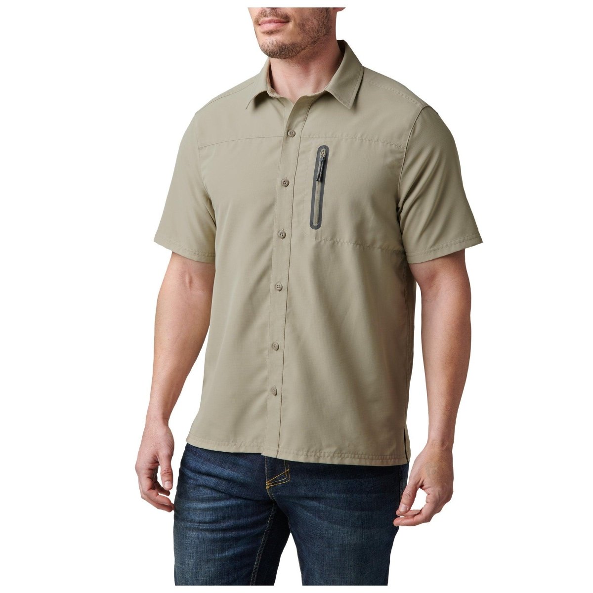 CAMISA TACTICA 5.11 - MARKSMAN UTILITY MANGA CORTA - Risk Top Tactical
