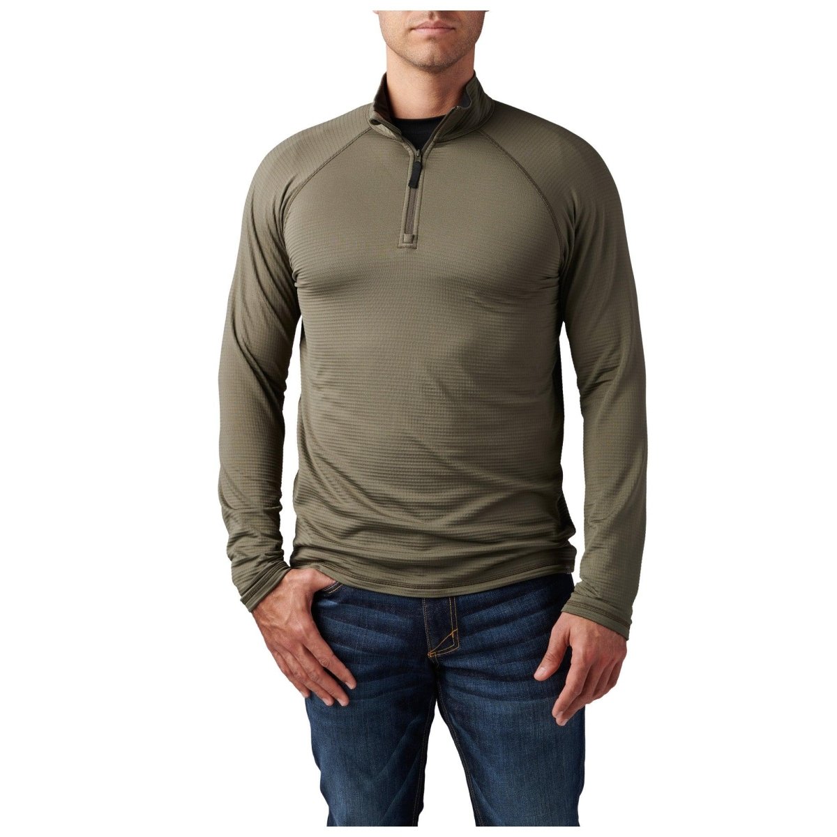 CHAMARRA TÁCTICA 5.11 - STRATOS 1/4 ZIP - Risk Top Tactical