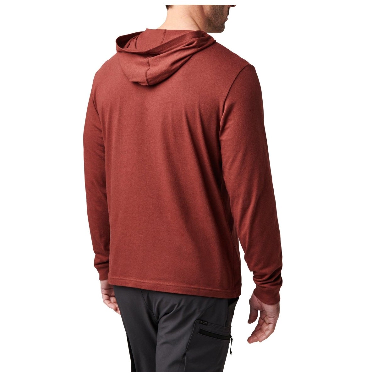 PLAYERA TACTICA 5.11 - HOODED L/S TEE - Risk Top Tactical