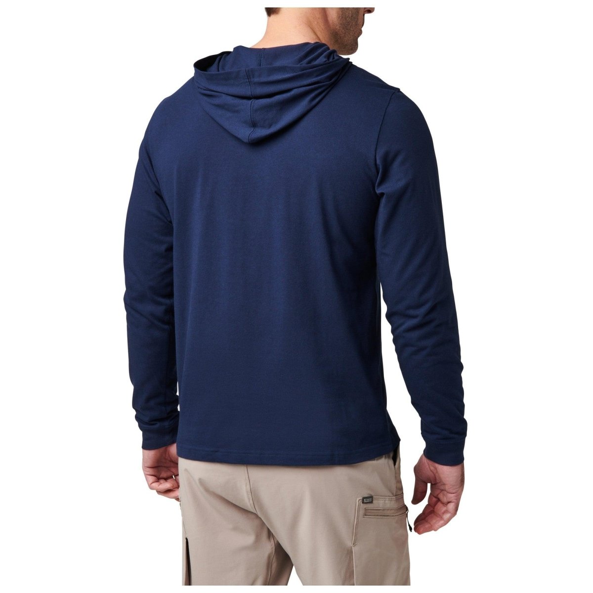 PLAYERA TACTICA 5.11 - HOODED L/S TEE - Risk Top Tactical