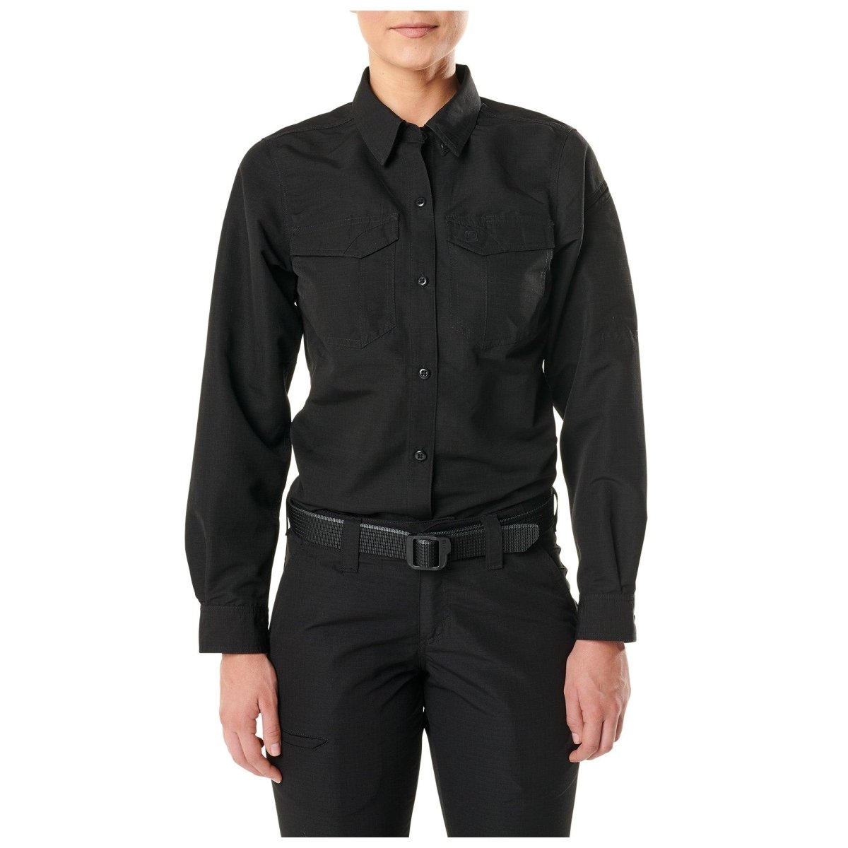 CAMISA TACTICA 5.11 - FAST - TAC MANGA LARGA PARA MUJER - Risk Top Tactical