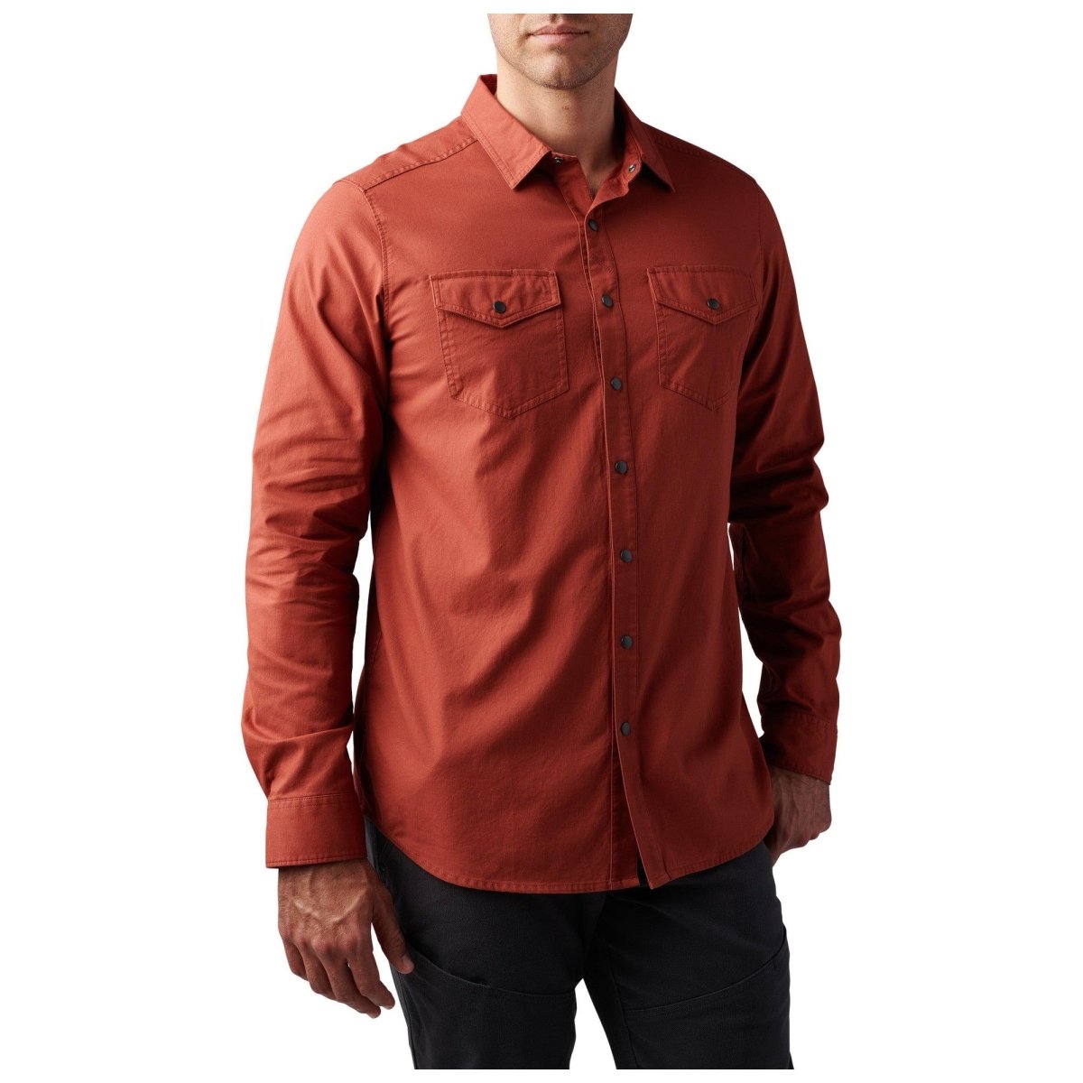 CAMISA TACTICA 5.11 - GUNNER SOLID MANGA LARGA - Risk Top Tactical