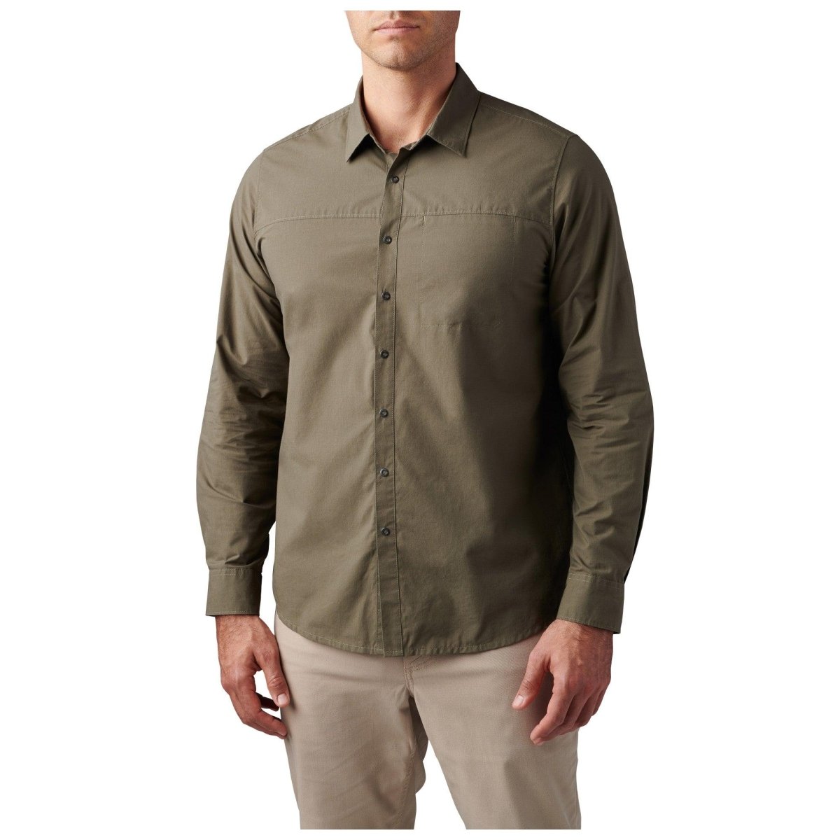 CAMISA TACTICA 5.11 - IGOR SOLID MANGA LARGA - Risk Top Tactical