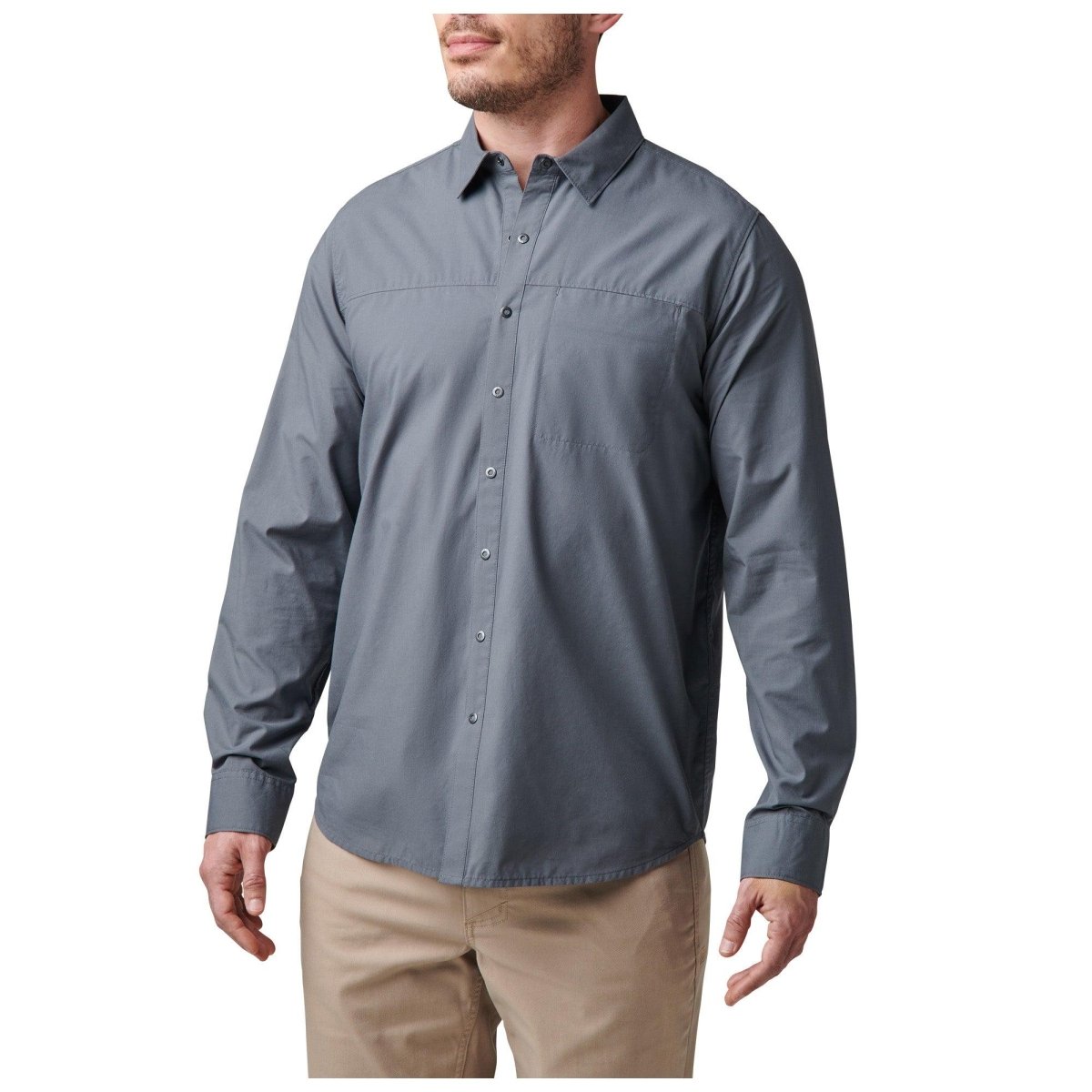 CAMISA TACTICA 5.11 - IGOR SOLID MANGA LARGA - Risk Top Tactical