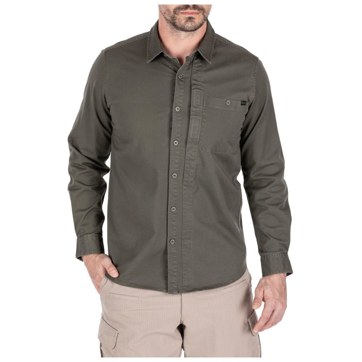 CAMISA TACTICA 5.11 - LEGEND MANGA LARGA - Risk Top Tactical