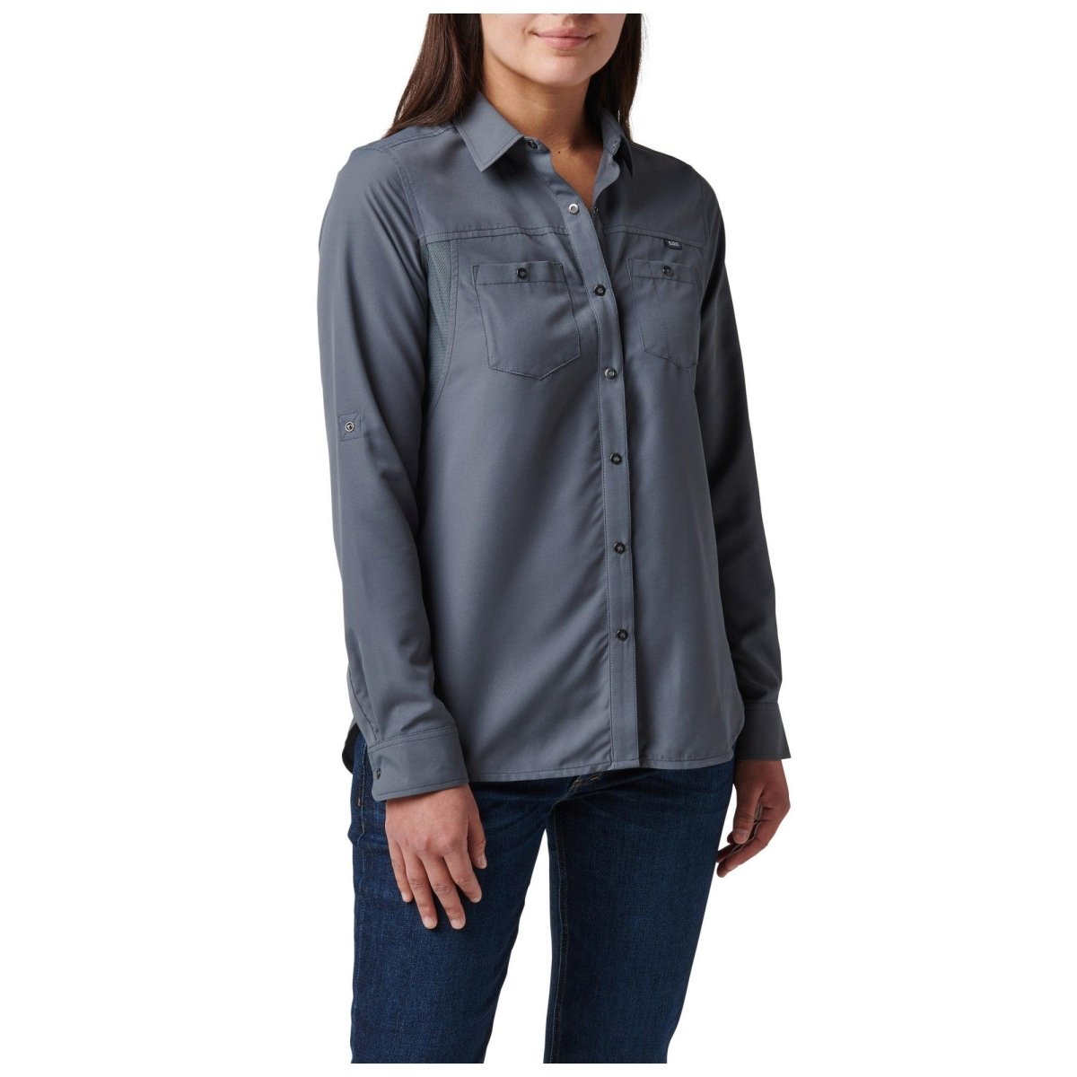 CAMISA TACTICA 5.11 - MARKSMAN MANGA LARGA PARA MUJER - Risk Top Tactical