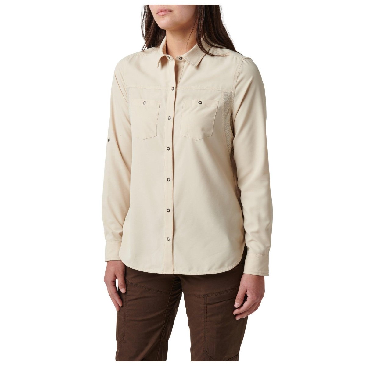 CAMISA TACTICA 5.11 - MARKSMAN MANGA LARGA PARA MUJER - Risk Top Tactical