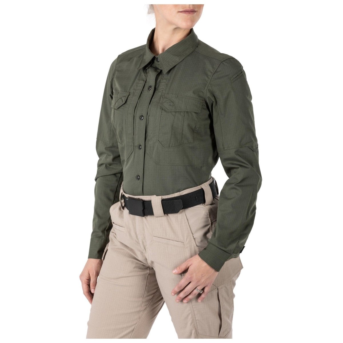CAMISA TACTICA 5.11 - STRYKE MANGA LARGA PARA MUJER - Risk Top Tactical