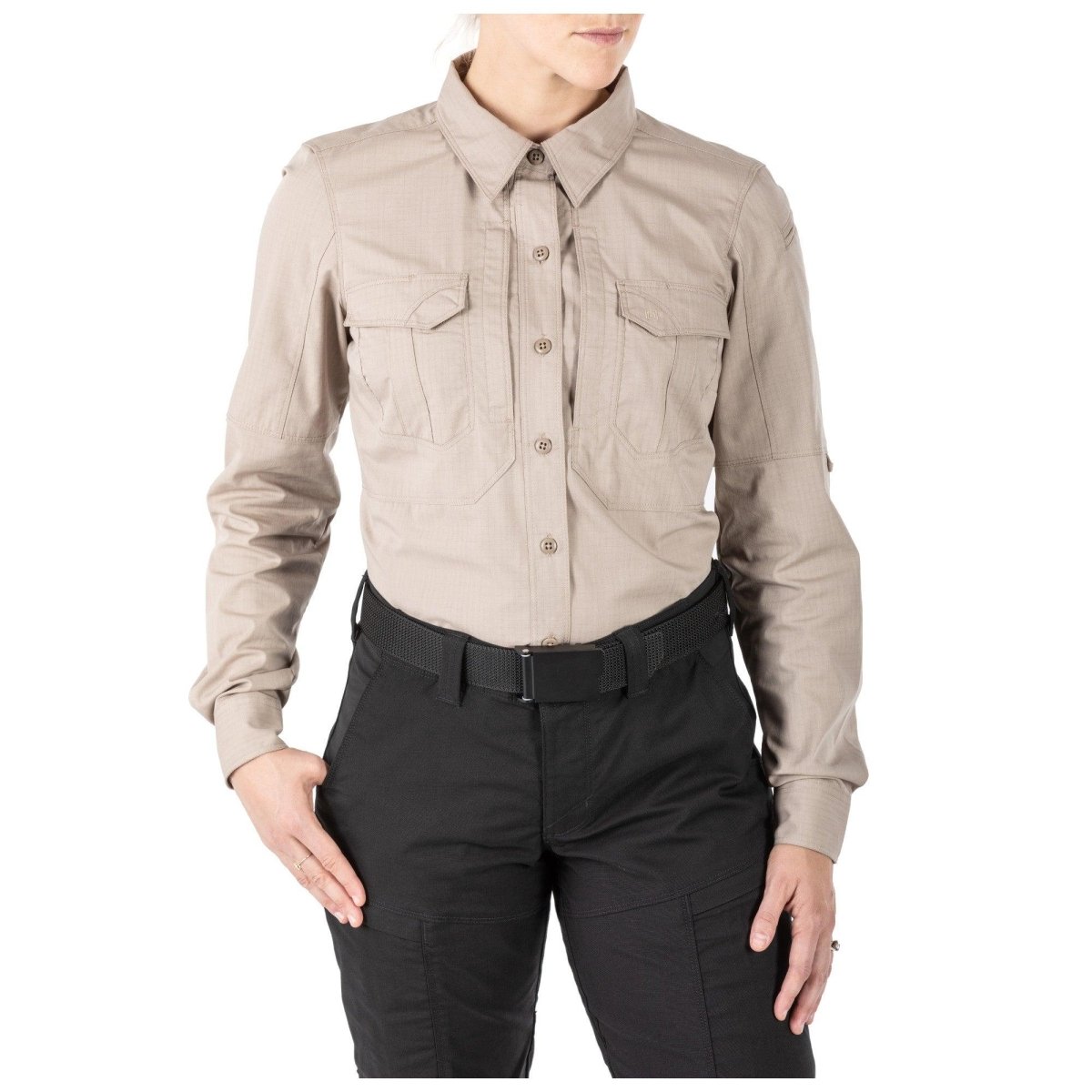 CAMISA TACTICA 5.11 - STRYKE MANGA LARGA PARA MUJER - Risk Top Tactical