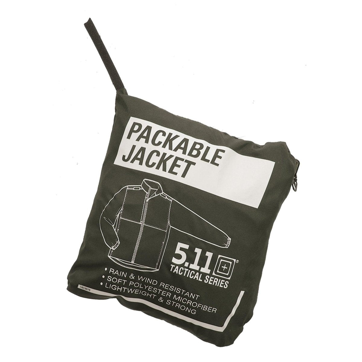 CHAMARRA TACTICA 5.11 - PACKABLE JACKET - Risk Top Tactical