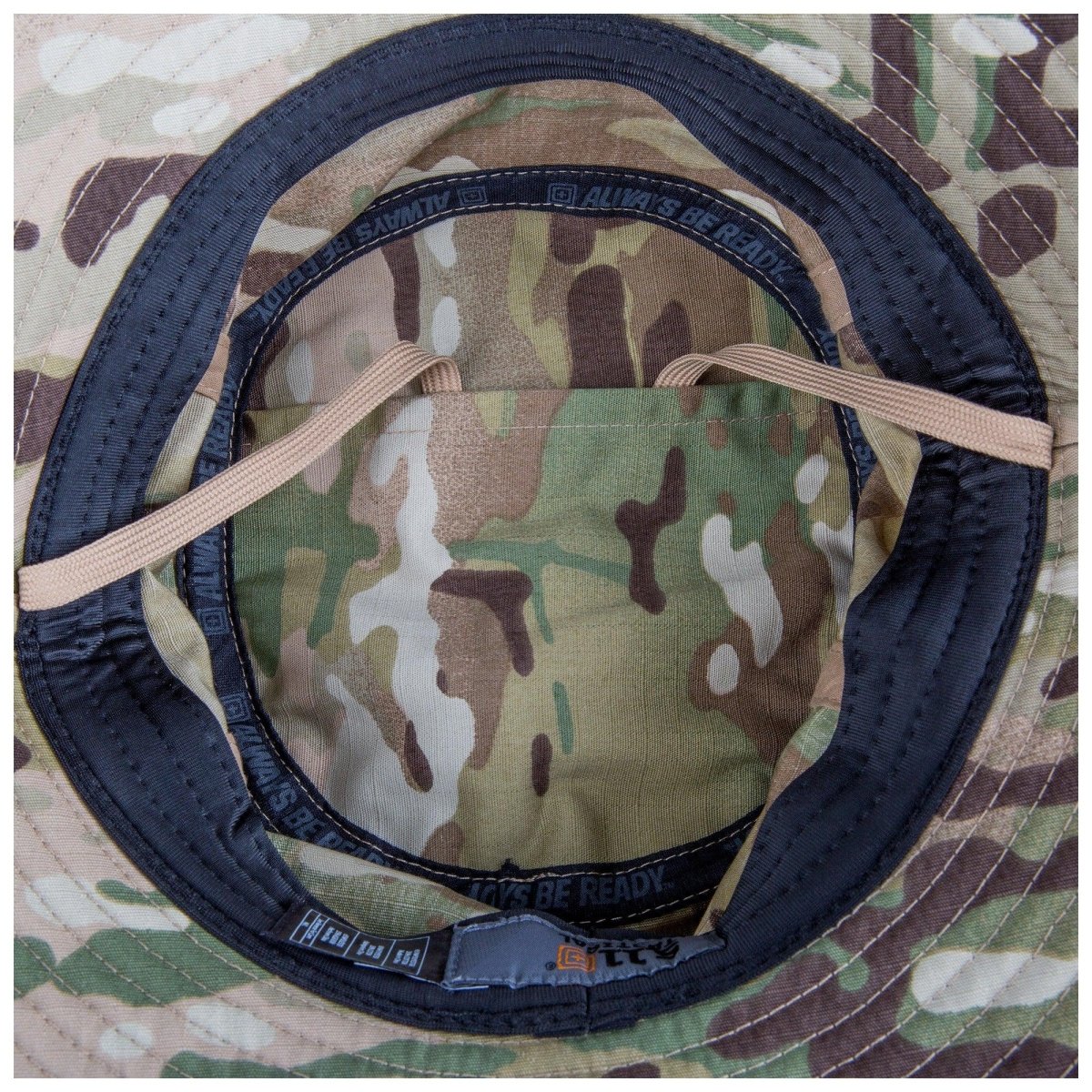 GORRO TACTICO 5.11 - BOONIE HAT MULTICAM - Risk Top Tactical