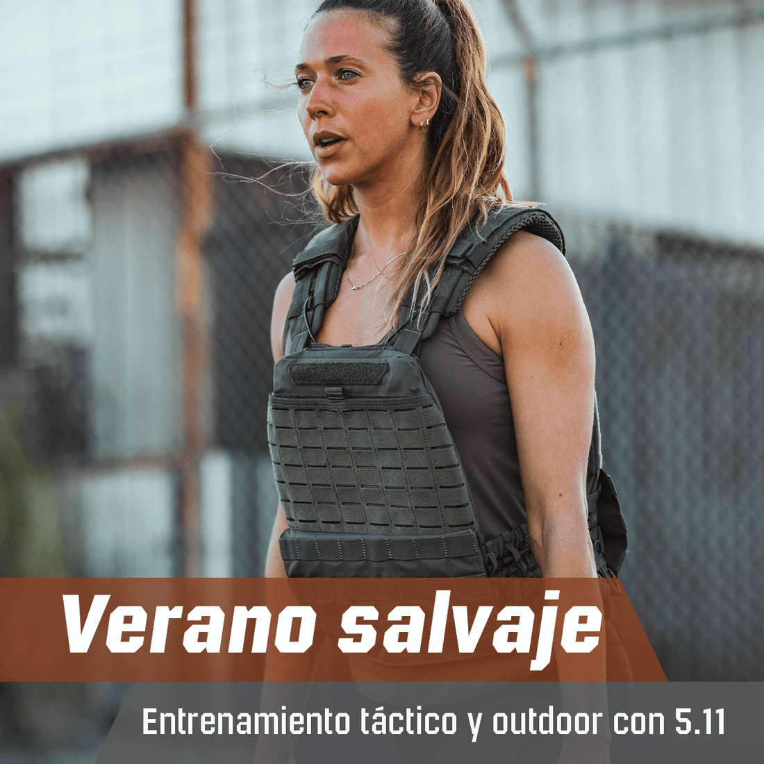 Verano salvaje: Entrenamiento táctico y outdoor con 5.11 - Risk Top Tactical
