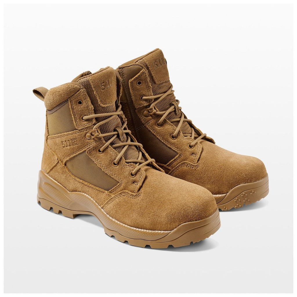 BOTAS TACTICAS 5.11 - ATAC 2.0 6 CST DESERT CON CASQUILLO - Risk Top Tactical