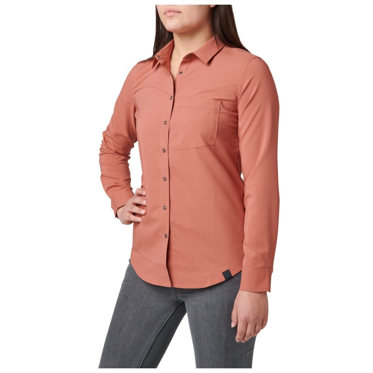 CAMISA 5.11 - LIBERTY FLEX MANGA LARGA PARA MUJER - Risk Top Tactical