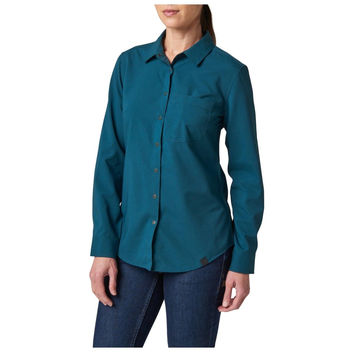 CAMISA 5.11 - LIBERTY FLEX MANGA LARGA PARA MUJER - Risk Top Tactical