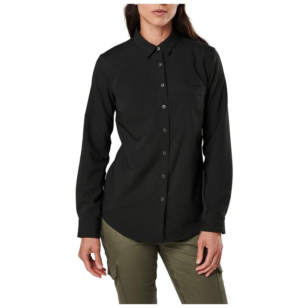CAMISA 5.11 - LIBERTY FLEX MANGA LARGA PARA MUJER - Risk Top Tactical