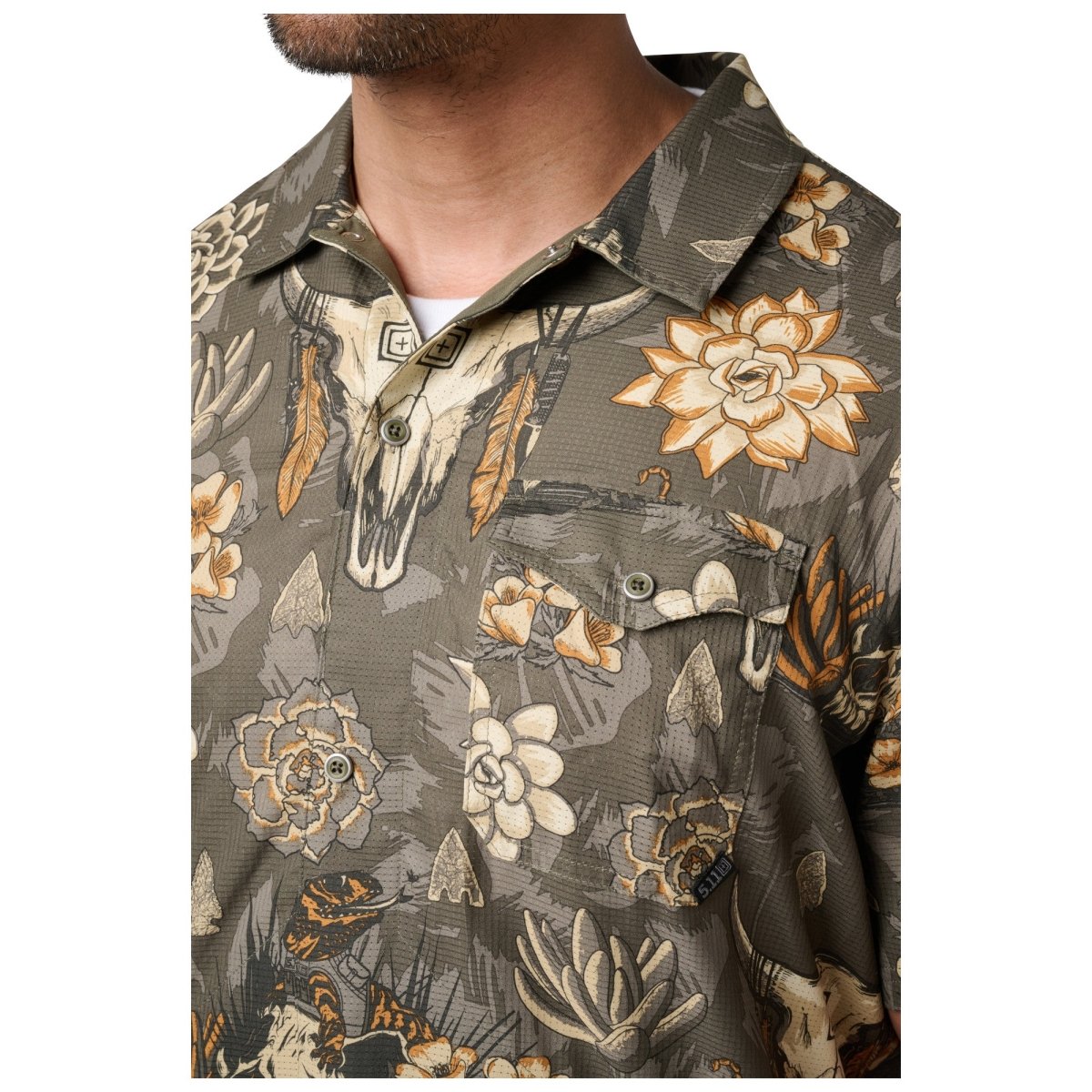 CAMISA 5.11 - OSCAR MANGA CORTA - Risk Top Tactical