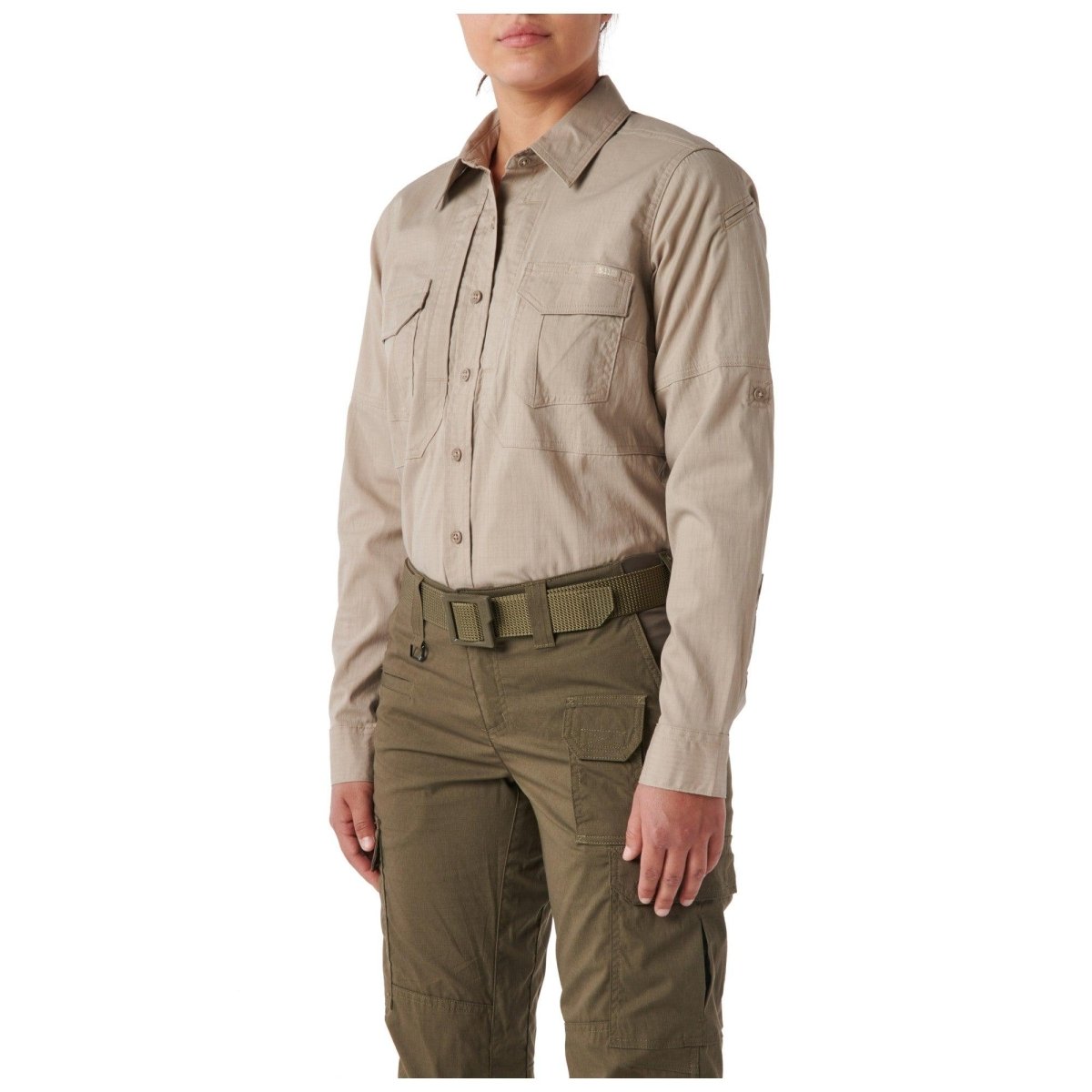 CAMISA TACTICA 5.11 - ABR PRO MANGA LARGA PARA MUJER - Risk Top Tactical