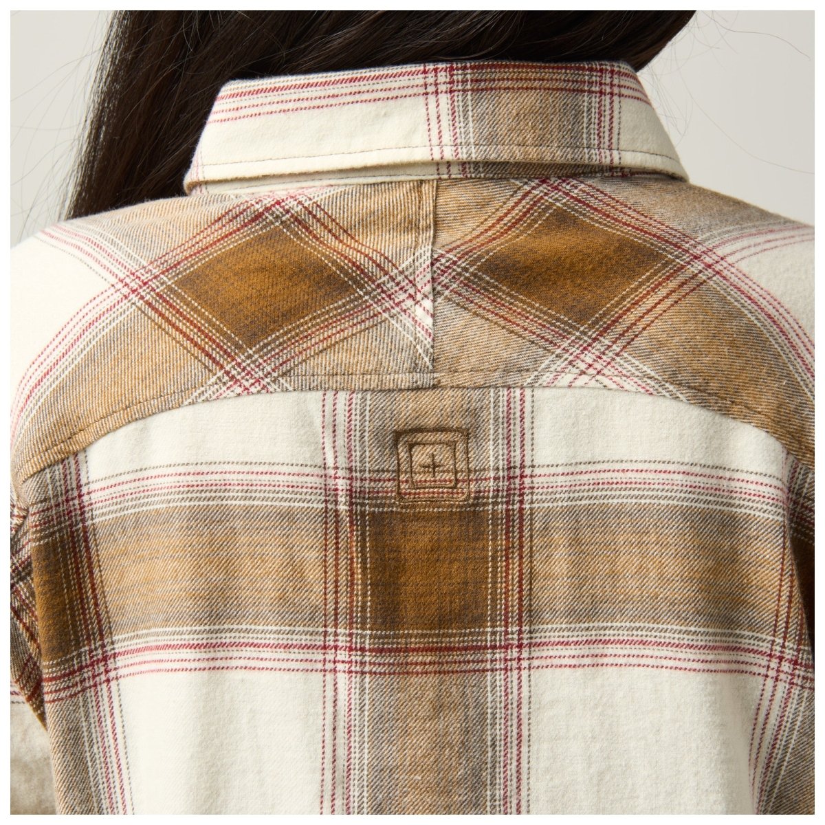 CAMISA TACTICA 5.11 - BRIANNA FLANNEL PARA MUJER - Risk Top Tactical