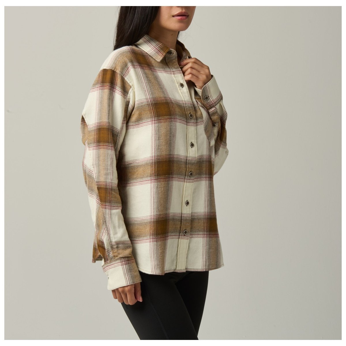 CAMISA TACTICA 5.11 - BRIANNA FLANNEL PARA MUJER - Risk Top Tactical