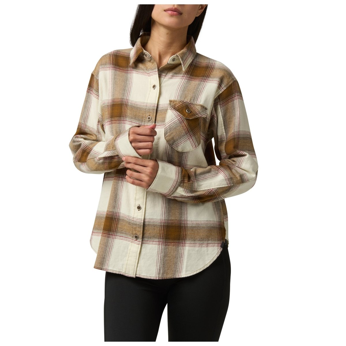 CAMISA TACTICA 5.11 - BRIANNA FLANNEL PARA MUJER - Risk Top Tactical