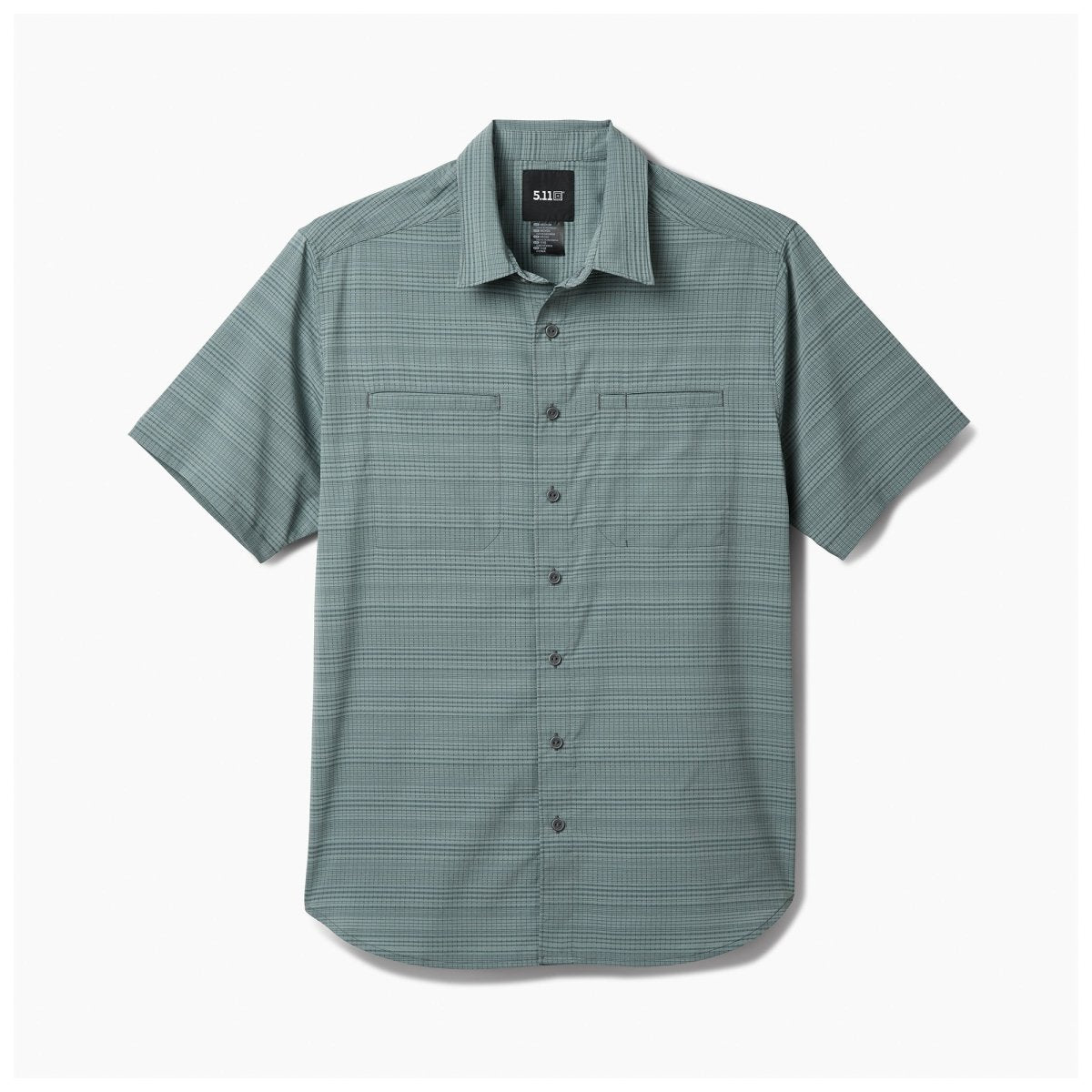 CAMISA TACTICA 5.11 - ELLIS SHORT SLEEVE SHIRT - Risk Top Tactical