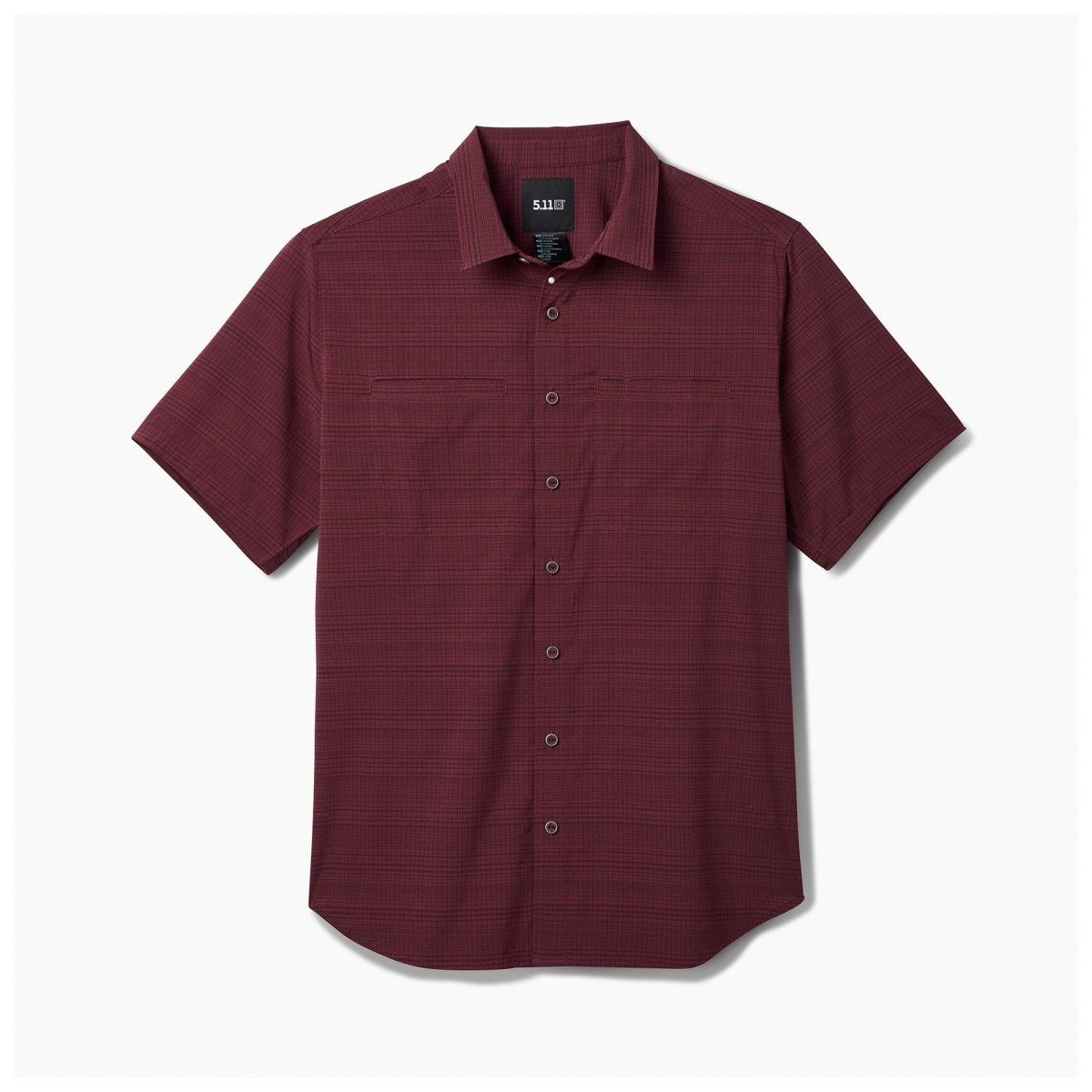 CAMISA TACTICA 5.11 - ELLIS SHORT SLEEVE SHIRT - Risk Top Tactical