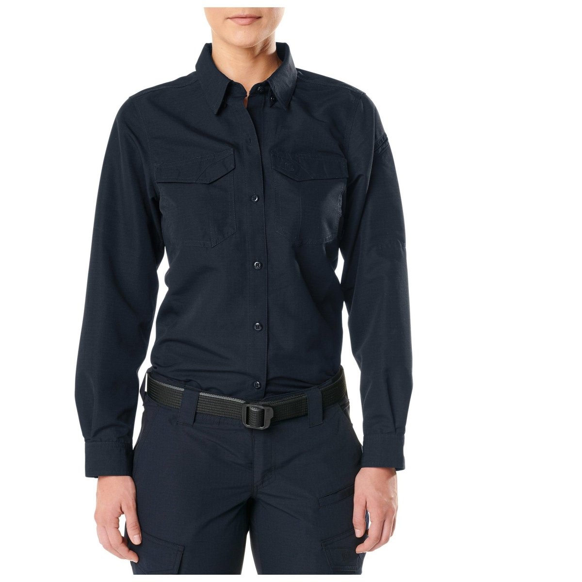 CAMISA TACTICA 5.11 - FAST - TAC MANGA LARGA PARA MUJER - Risk Top Tactical
