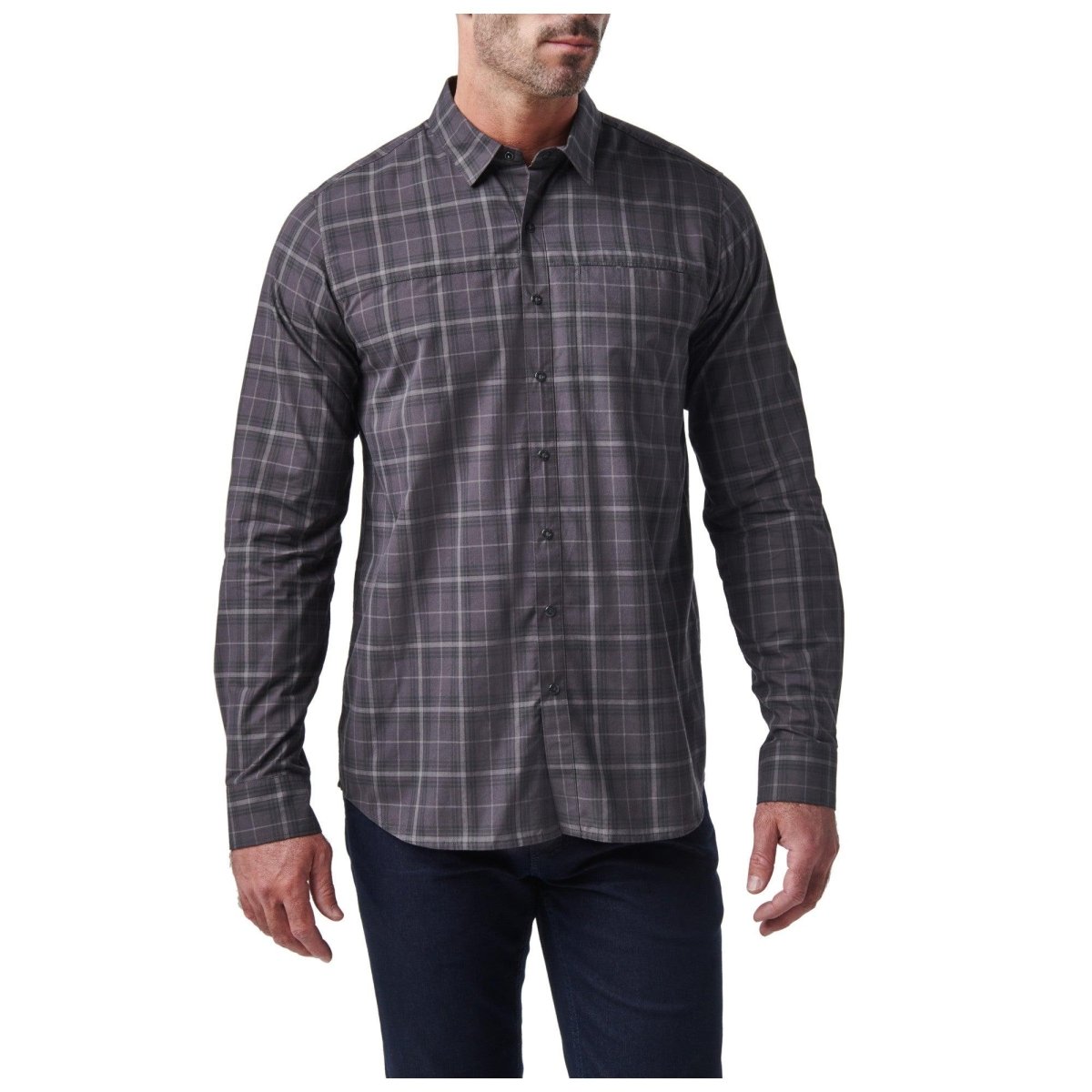 CAMISA TACTICA 5.11 - IGOR DE CUADROS MANGA LARGA - Risk Top Tactical