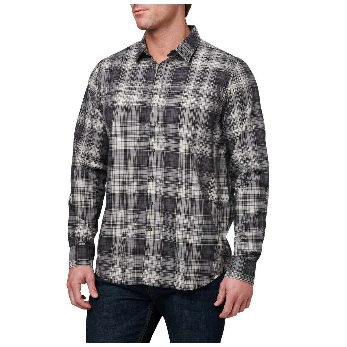 CAMISA TACTICA 5.11 - IGOR DE CUADROS MANGA LARGA - Risk Top Tactical