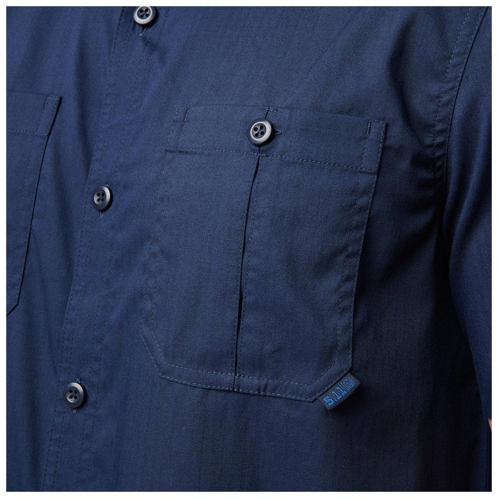 CAMISA TACTICA 5.11 - LANDEN MANGA CORTA - Risk Top Tactical