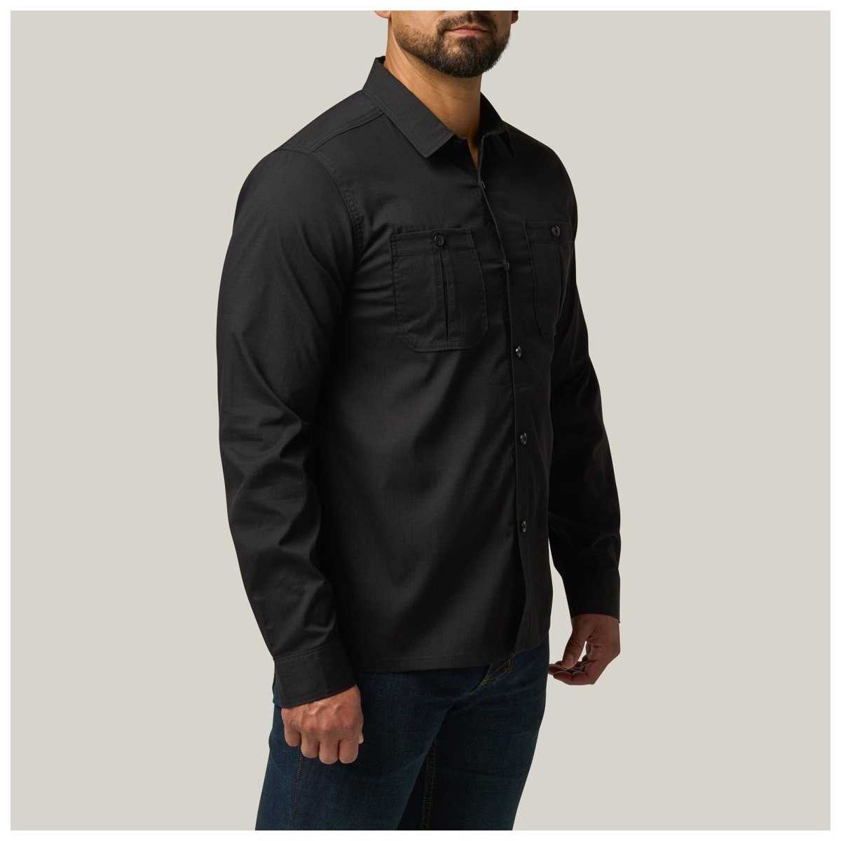 CAMISA TACTICA 5.11 - LANDEN MANGA LARGA - Risk Top Tactical