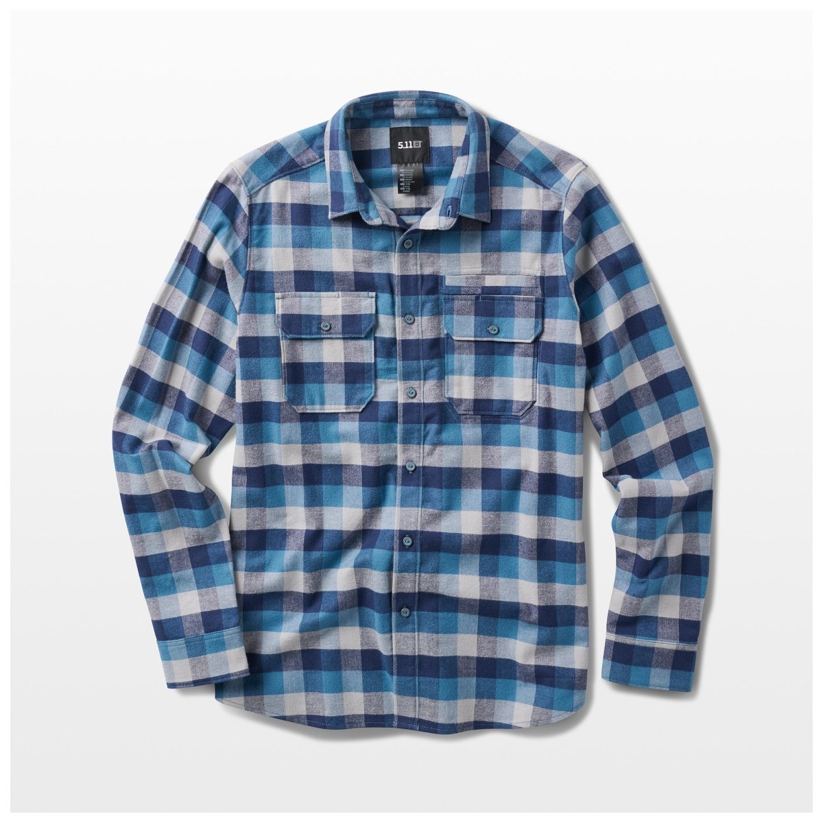 CAMISA TACTICA 5.11 - LESTER MANGA LARGA - Risk Top Tactical