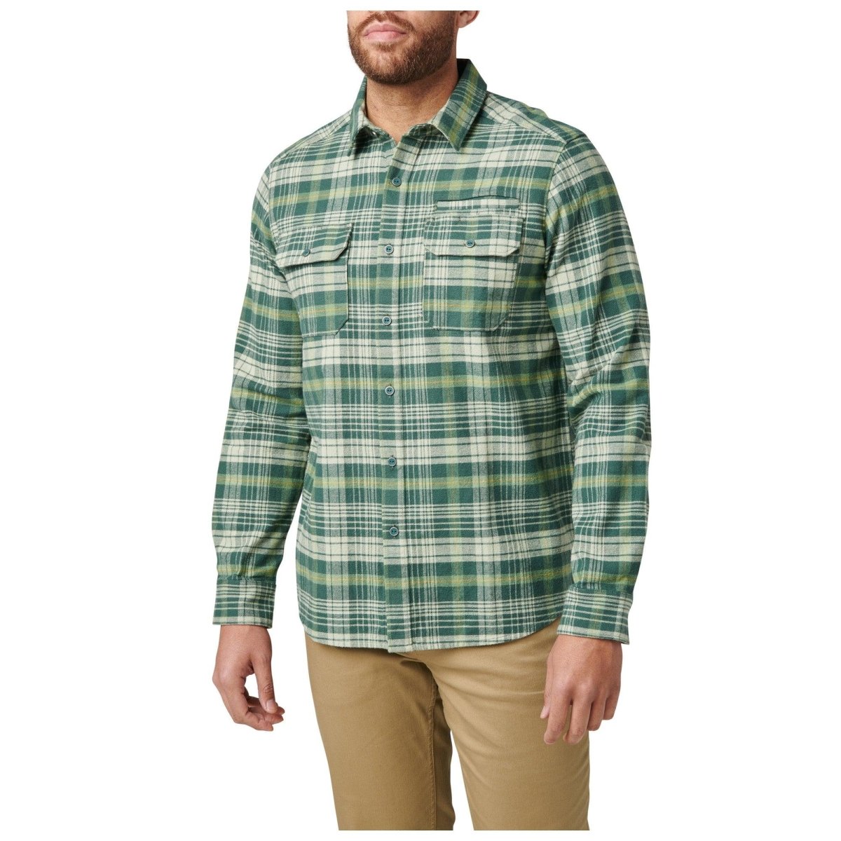 CAMISA TACTICA 5.11 - LESTER MANGA LARGA - Risk Top Tactical