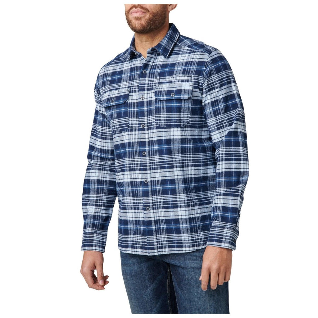 CAMISA TACTICA 5.11 - LESTER MANGA LARGA - Risk Top Tactical