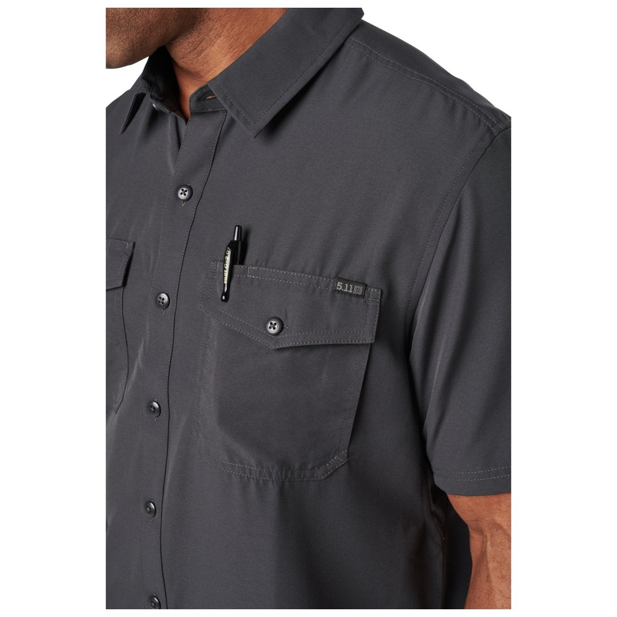 CAMISA TACTICA 5.11 - MARKSMAN MANGA CORTA - Risk Top Tactical
