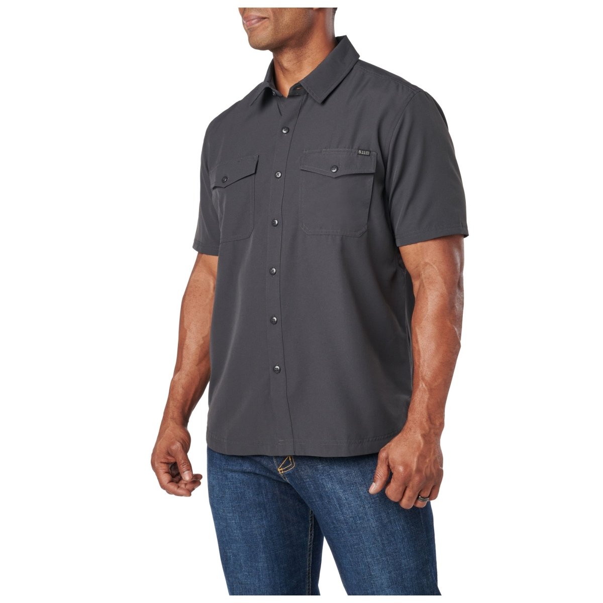 CAMISA TACTICA 5.11 - MARKSMAN MANGA CORTA - Risk Top Tactical