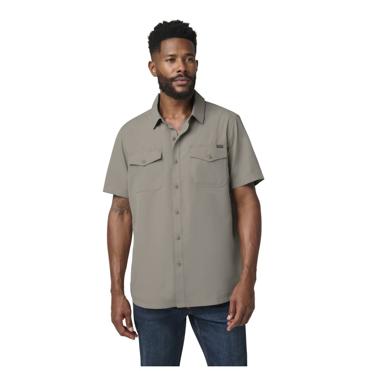 CAMISA TACTICA 5.11 - MARKSMAN MANGA CORTA - Risk Top Tactical