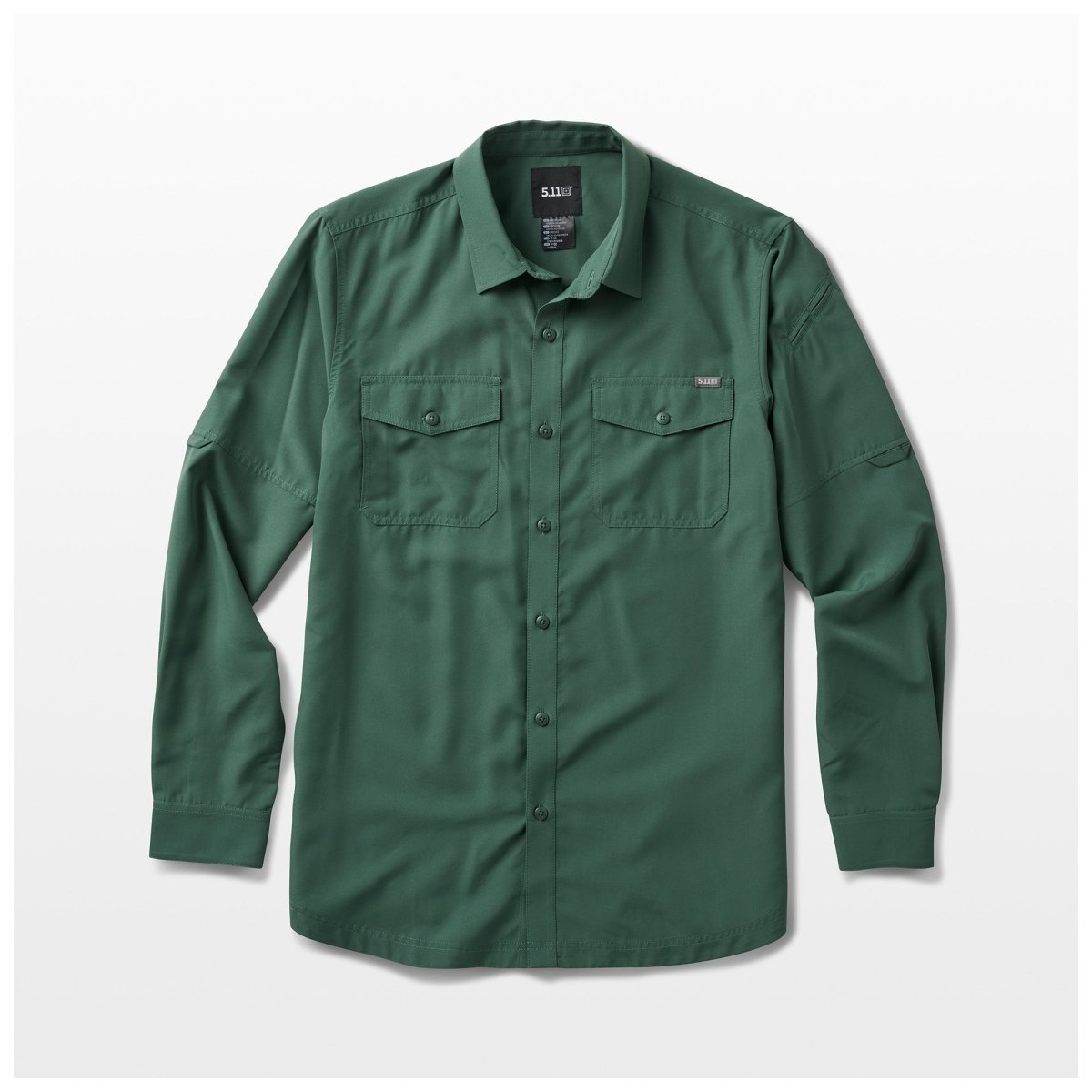 CAMISA TACTICA 5.11 - MARKSMAN MANGA LARGA - Risk Top Tactical