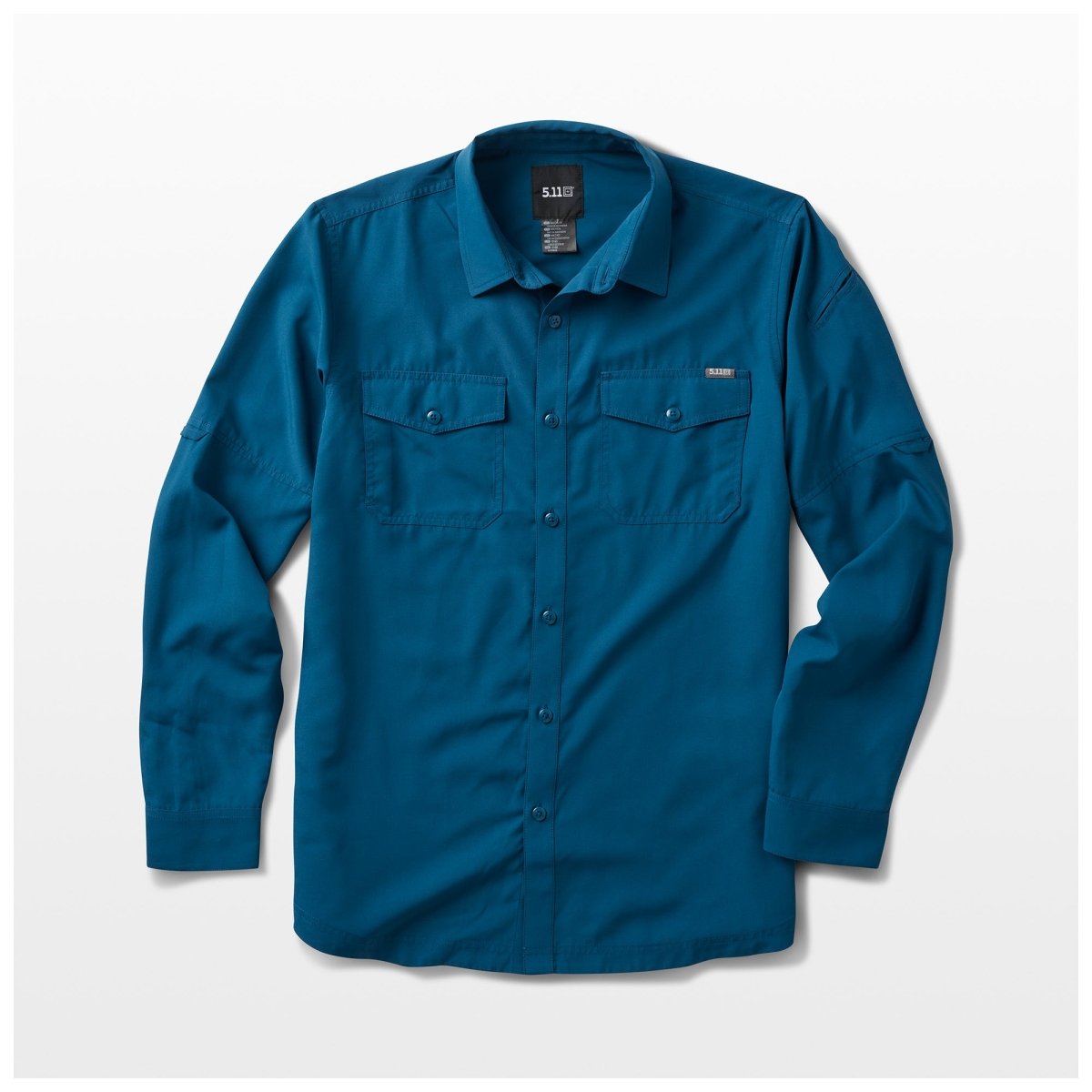 CAMISA TACTICA 5.11 - MARKSMAN MANGA LARGA - Risk Top Tactical