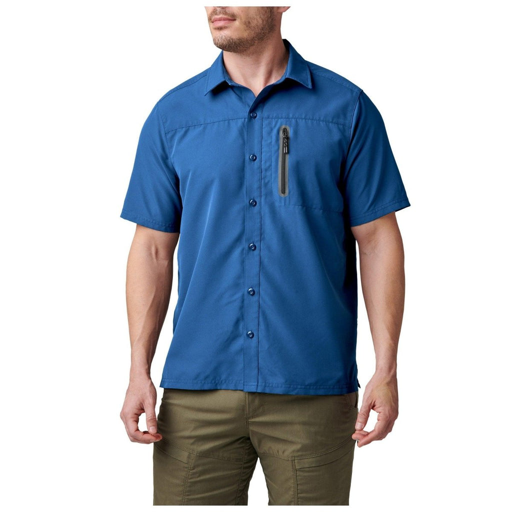CAMISA TACTICA 5.11 - MARKSMAN UTILITY MANGA CORTA - Risk Top Tactical